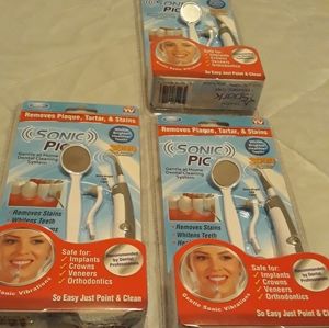 3 Sonic pic teeth tools. $ 5 each one